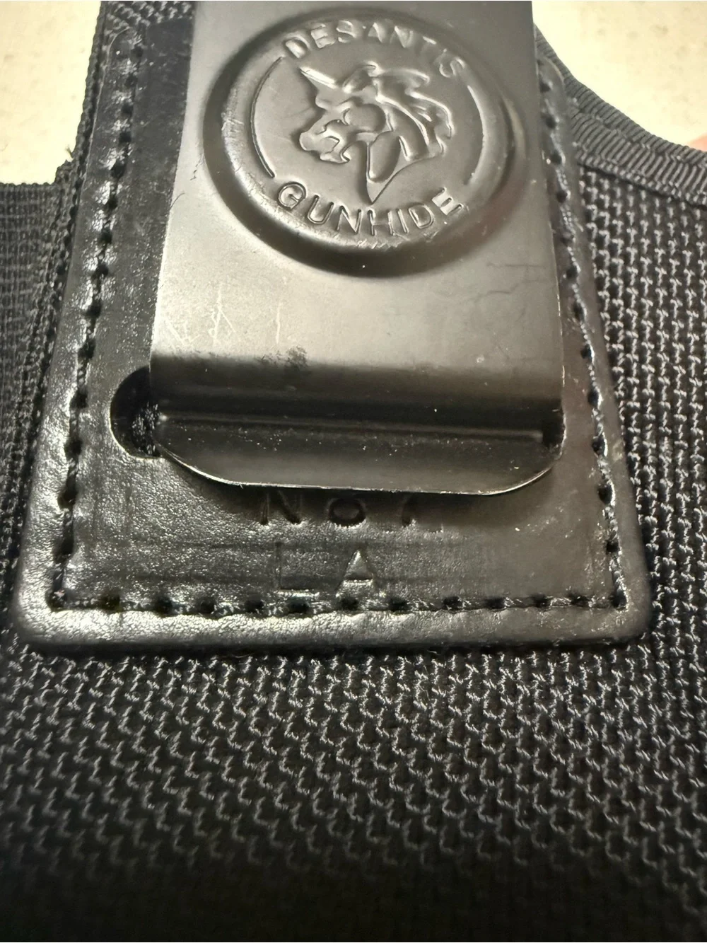 Black Desantis Gunhide Concealed Carry Holster